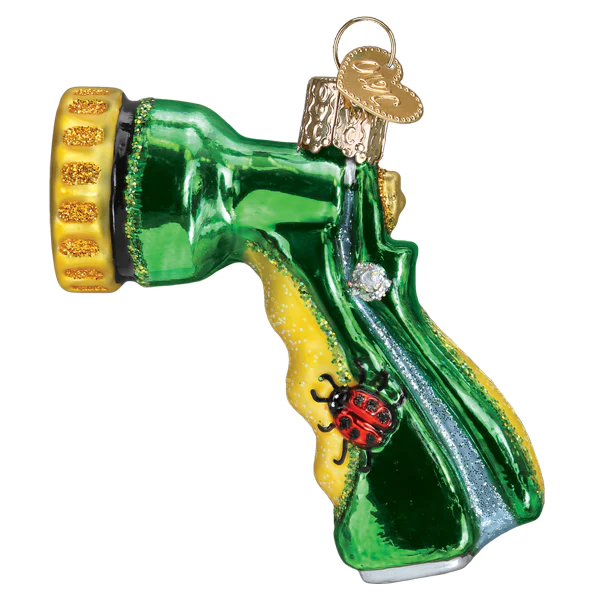 Garden Hose Nozzel Old World Christmas Ornament