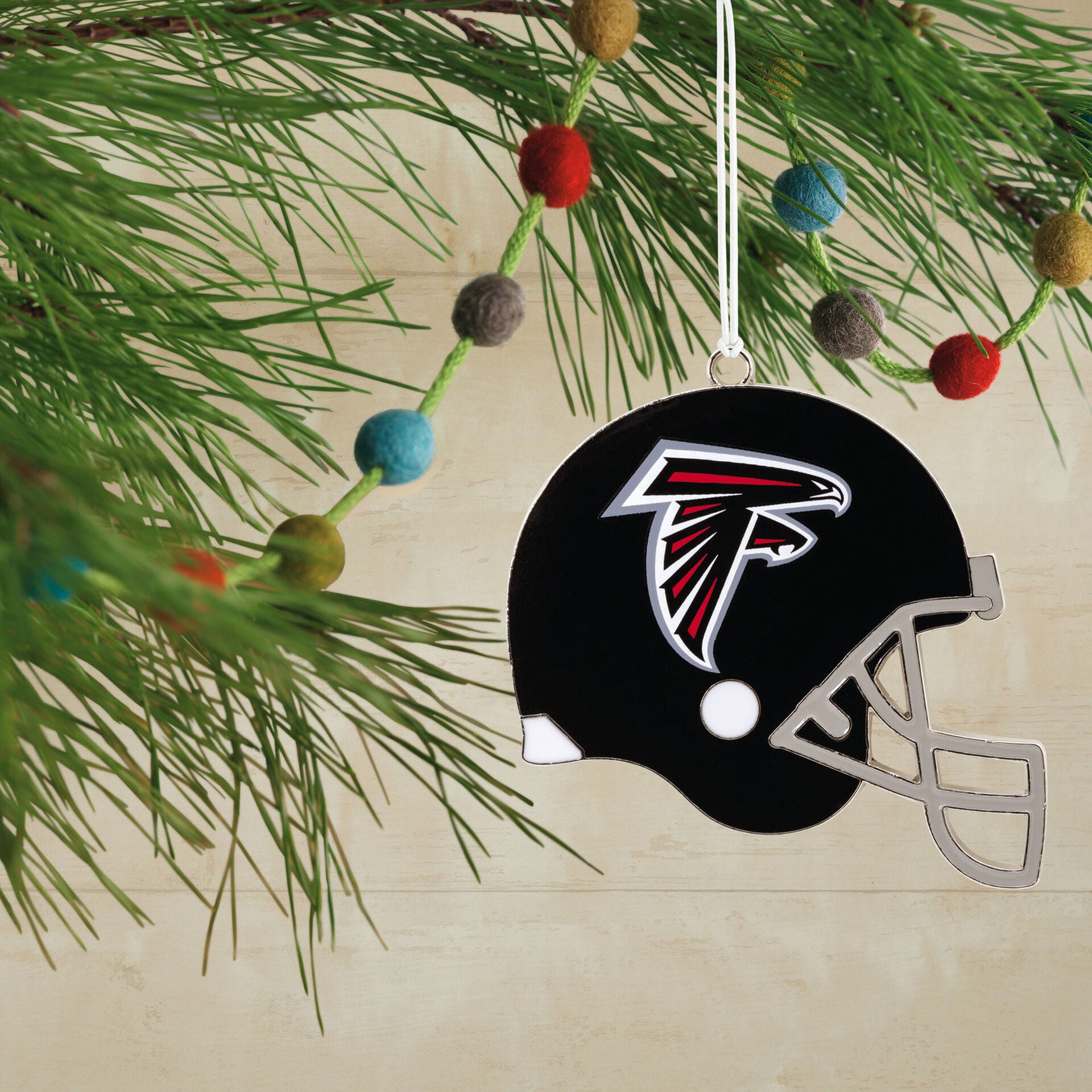 Metal Atlanta Falcons Helmet - Hallmark Ornament 2021