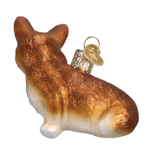 Pembroke Welsh Corgi Old World Christmas Ornament