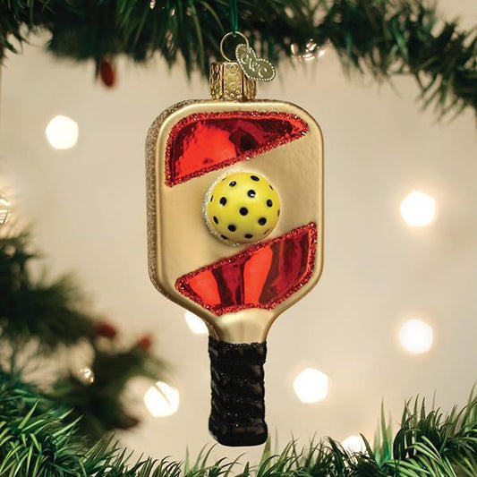 Old World Christmas Pickleball Paddle