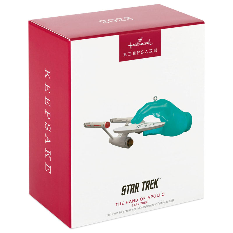 Star Trek™ The Hand of Apollo - Hallmark Keepsake Ornament 2023