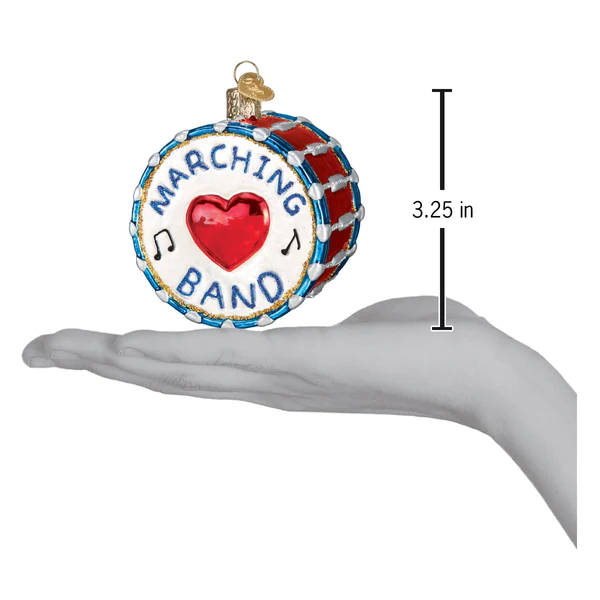 Marching Band Old World Christmas Ornament