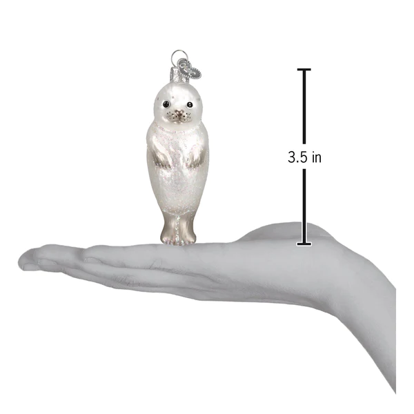 Seal Pup Old World Christmas Ornament