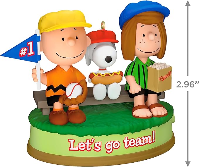 Peanuts Batter Up! - Hallmark Keepsake Ornament 2023