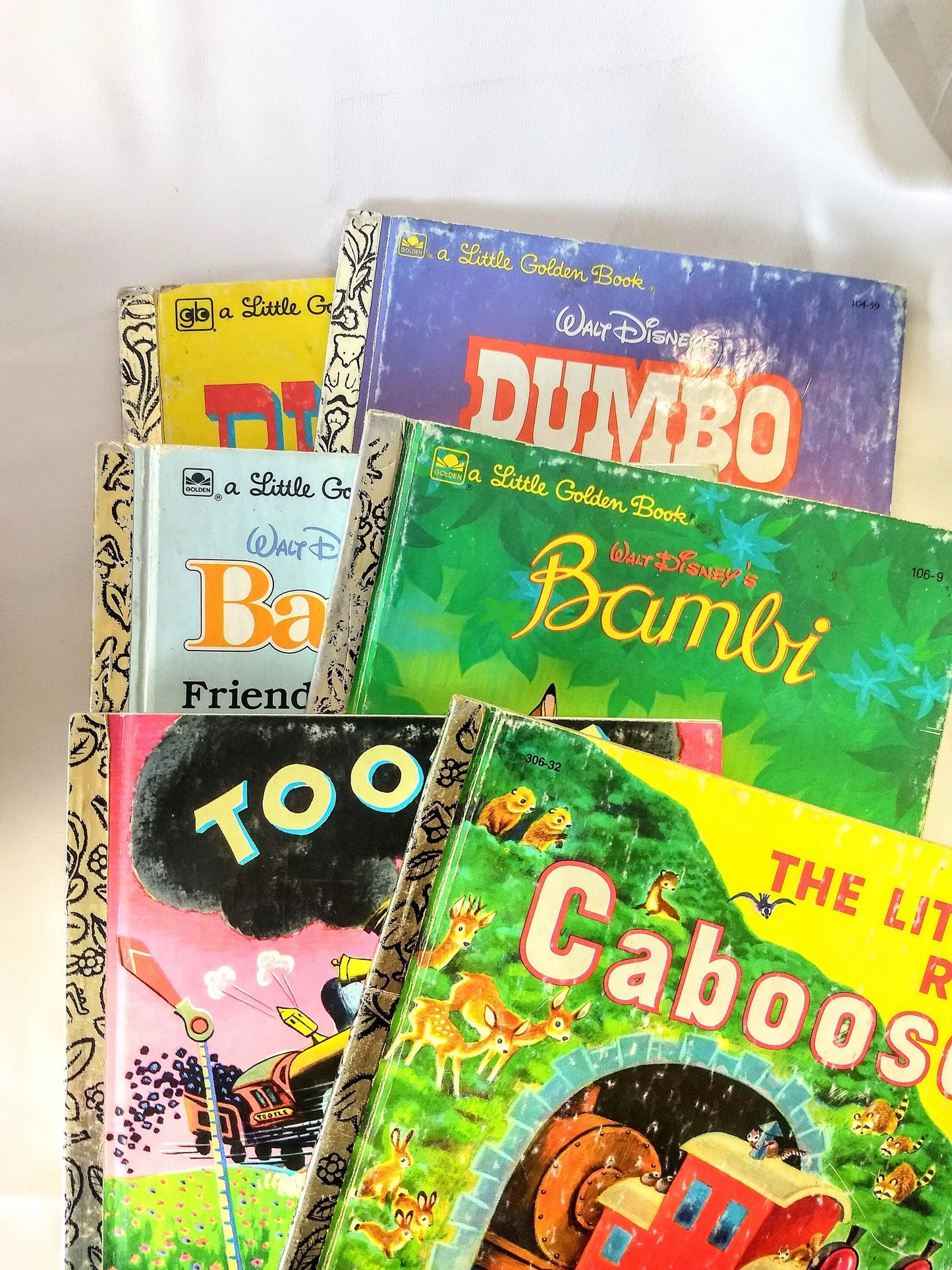 Vintage Golden Books Children's Books