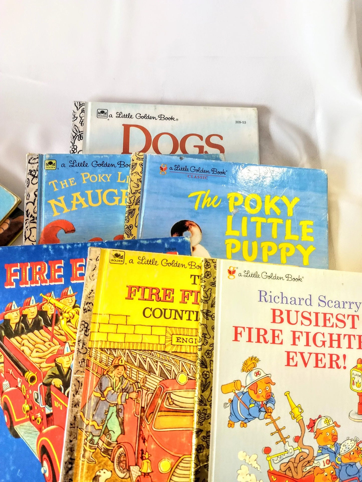 Vintage Golden Books Children's Books