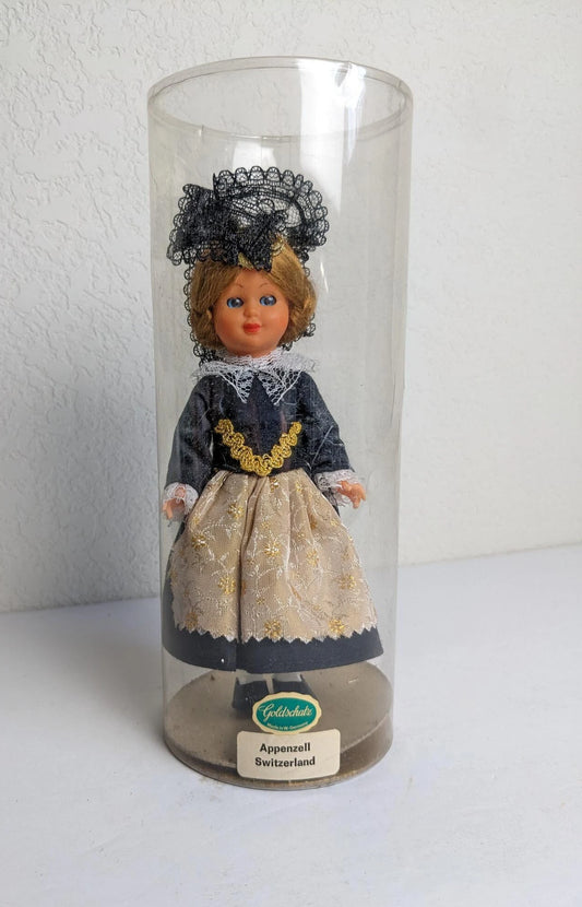 Vintage Goldschatz Appenzell Switzerland Doll