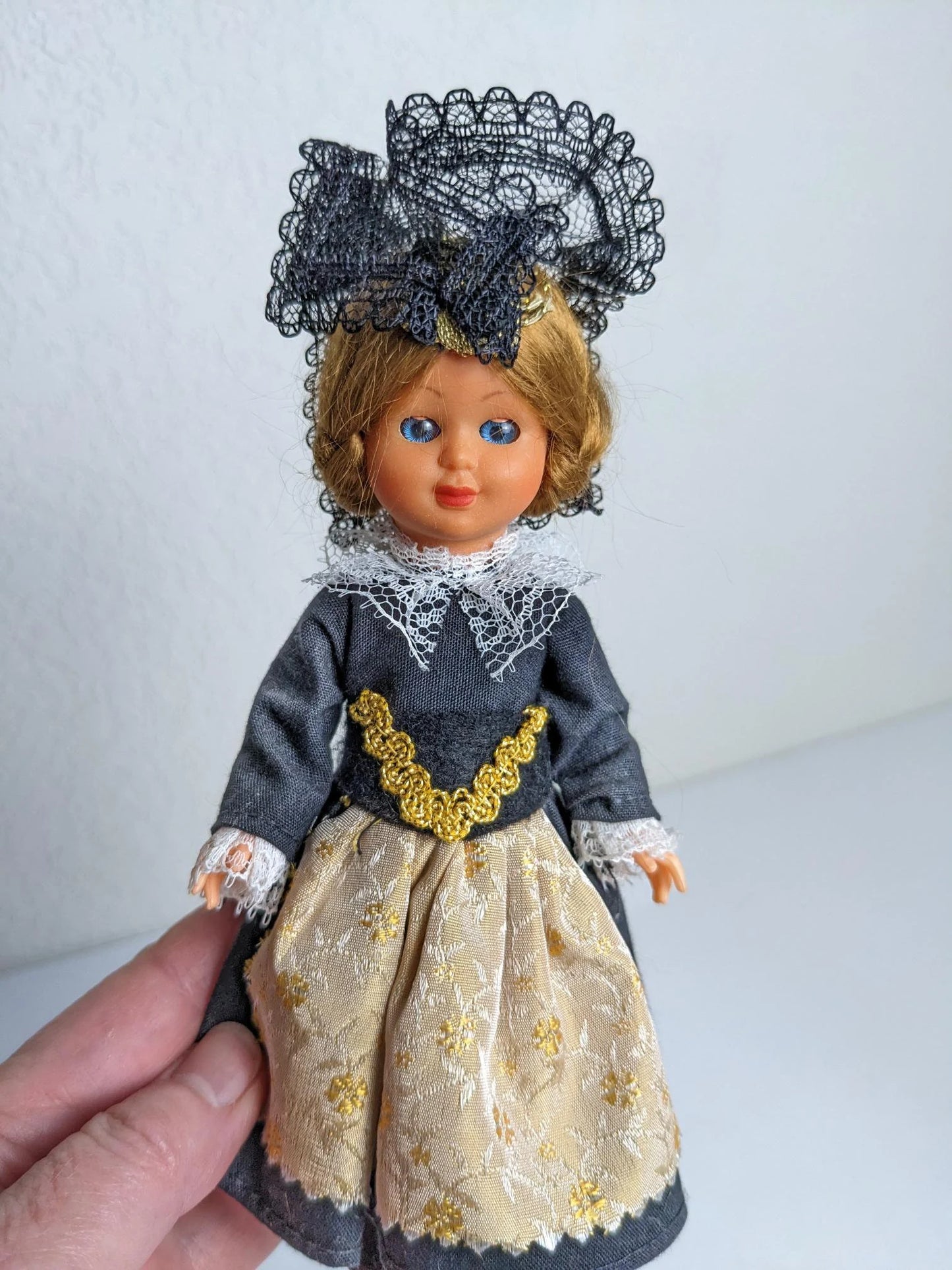 Vintage Goldschatz Appenzell Switzerland Doll