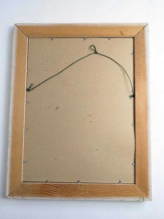 Classic Framed Vintage Floral Picture