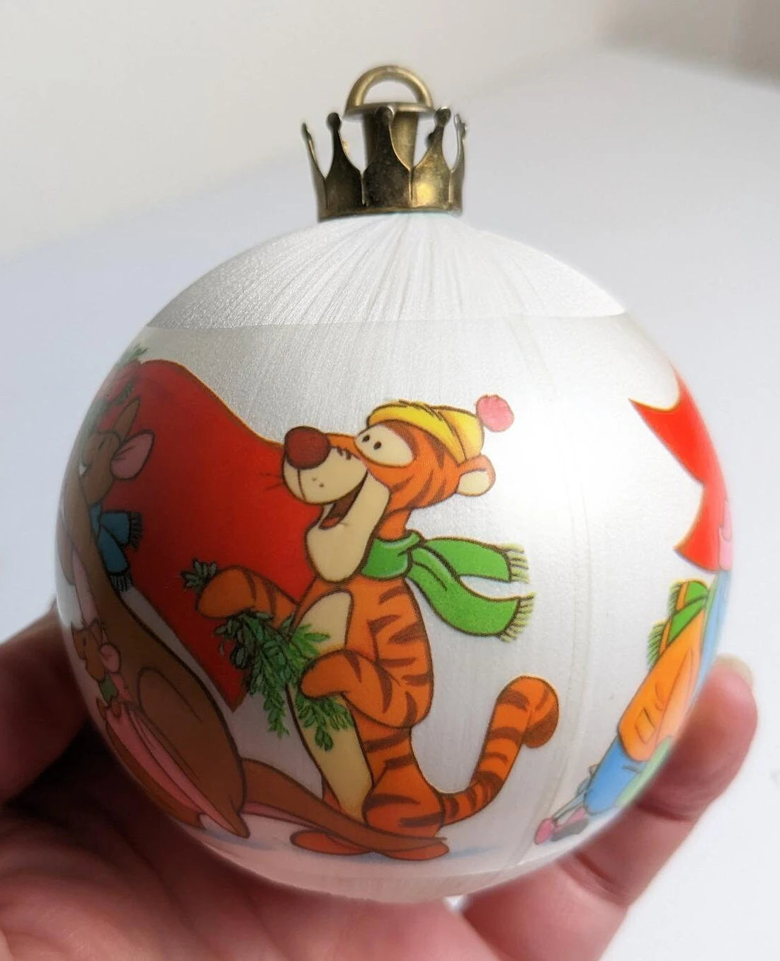 Vintage 1984 Winnie the Pooh Baby's Second Christmas Ornament