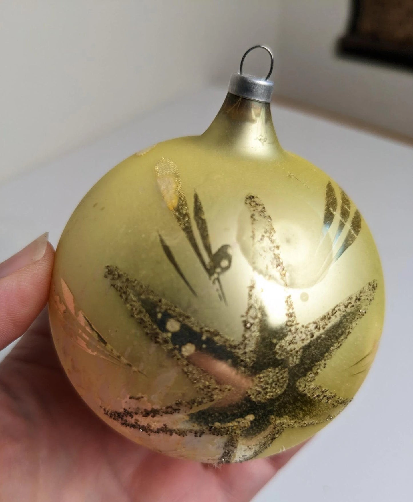 Vintage Austrian Glass Christmas Ornaments