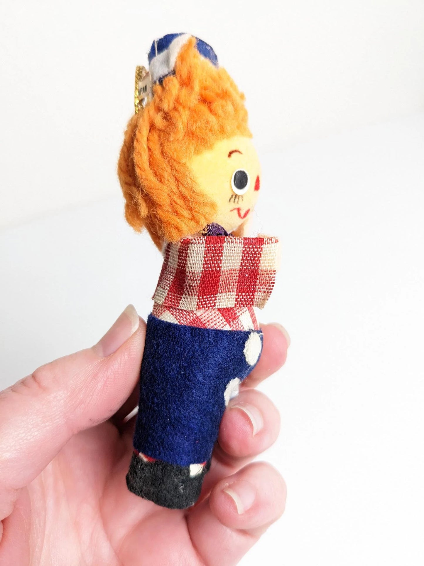 Vintage Raggedy Andy Ornament