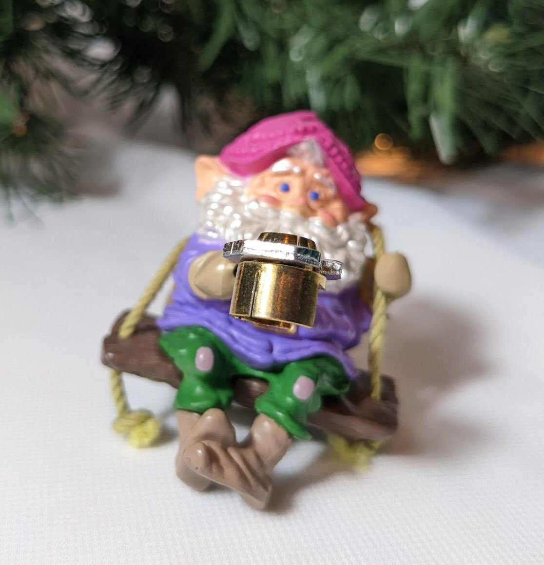 Vintage 1987 North Pole Power and Light Ornament