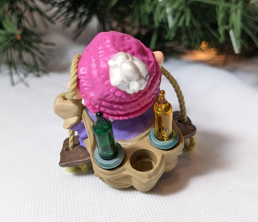 Vintage 1987 North Pole Power and Light Ornament