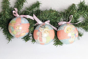 Precious Moments Christmas Ornament Set