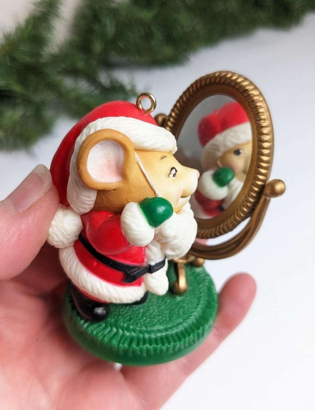 Vintage Melvin P. Merrymouse Christmas Ornament