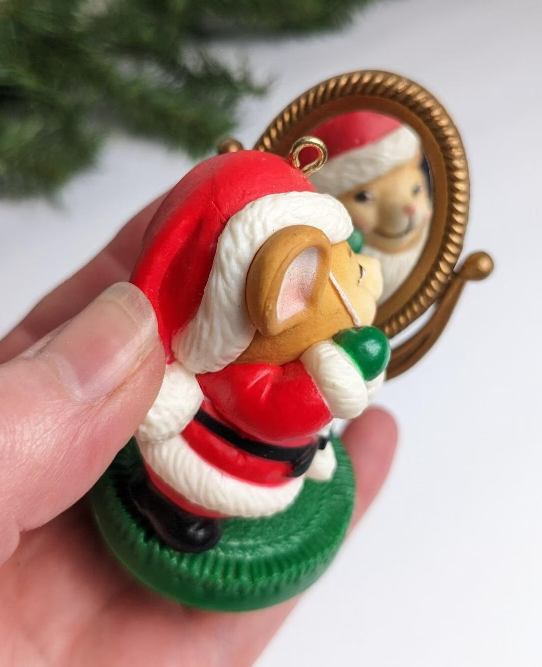 Vintage Melvin P. Merrymouse Christmas Ornament