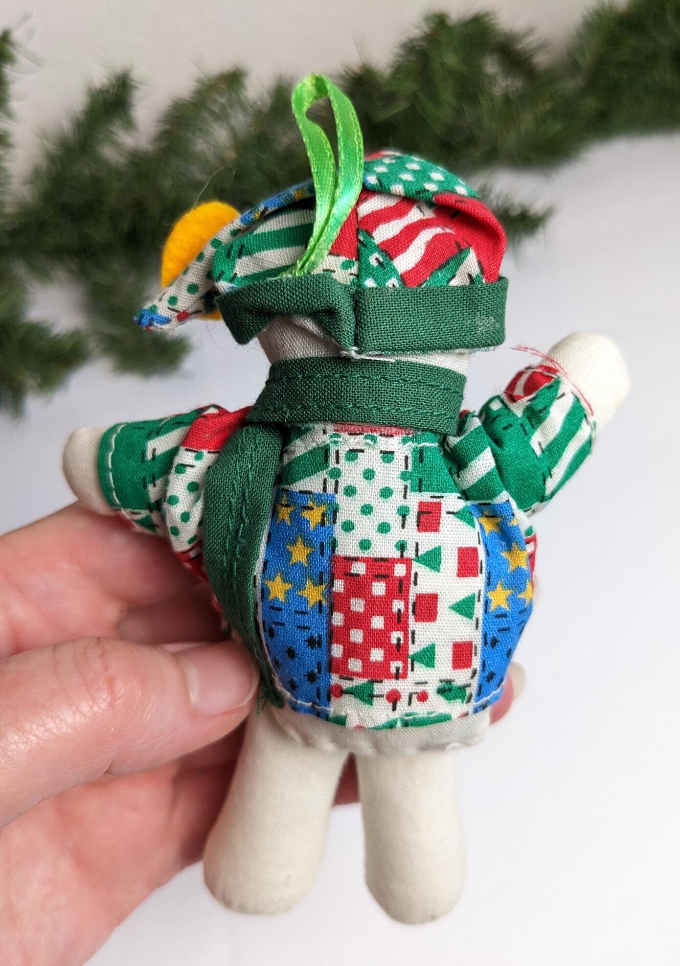 Vintage Soft Plush Christmas Ornaments