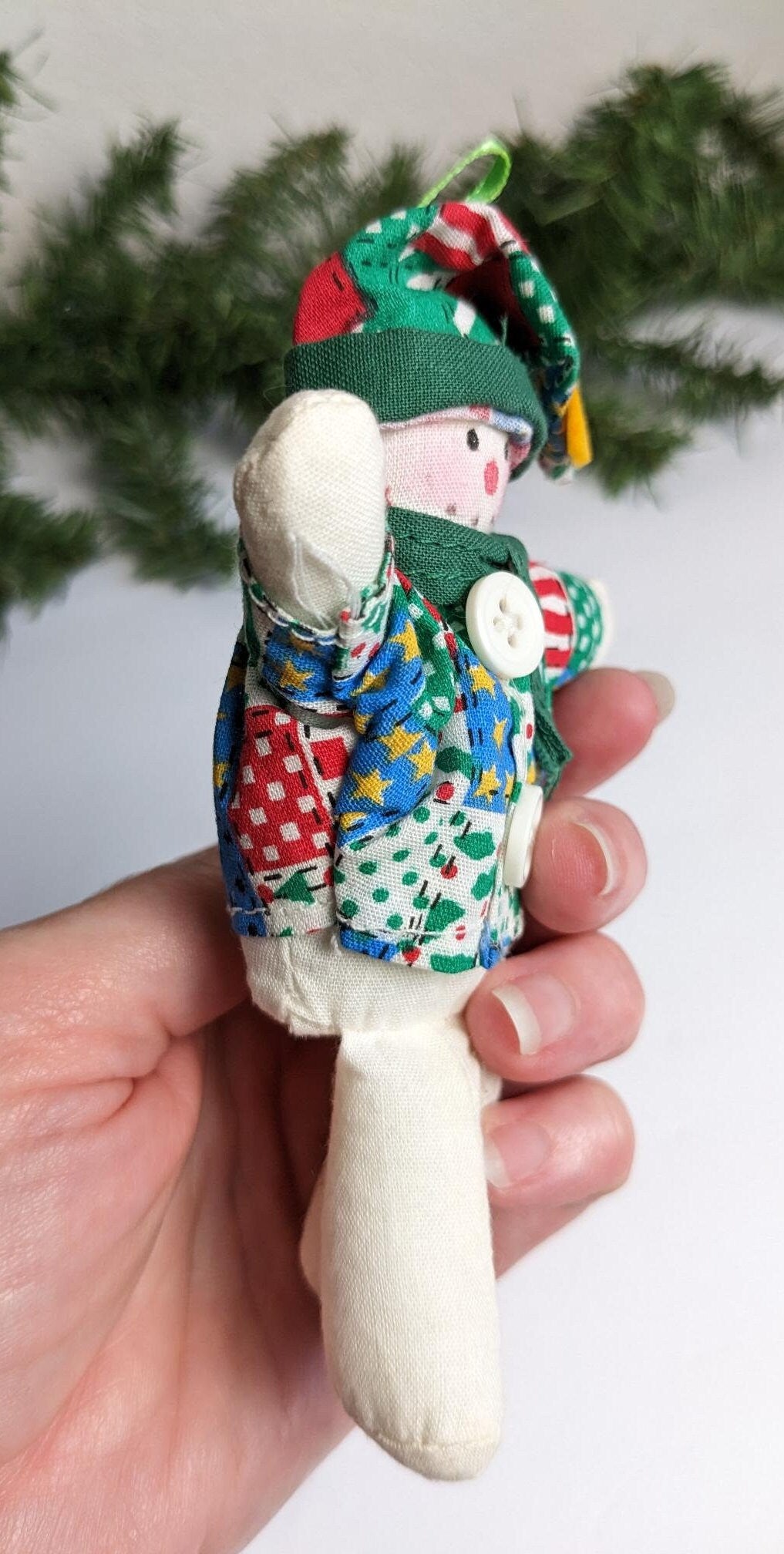 Vintage Soft Plush Christmas Ornaments