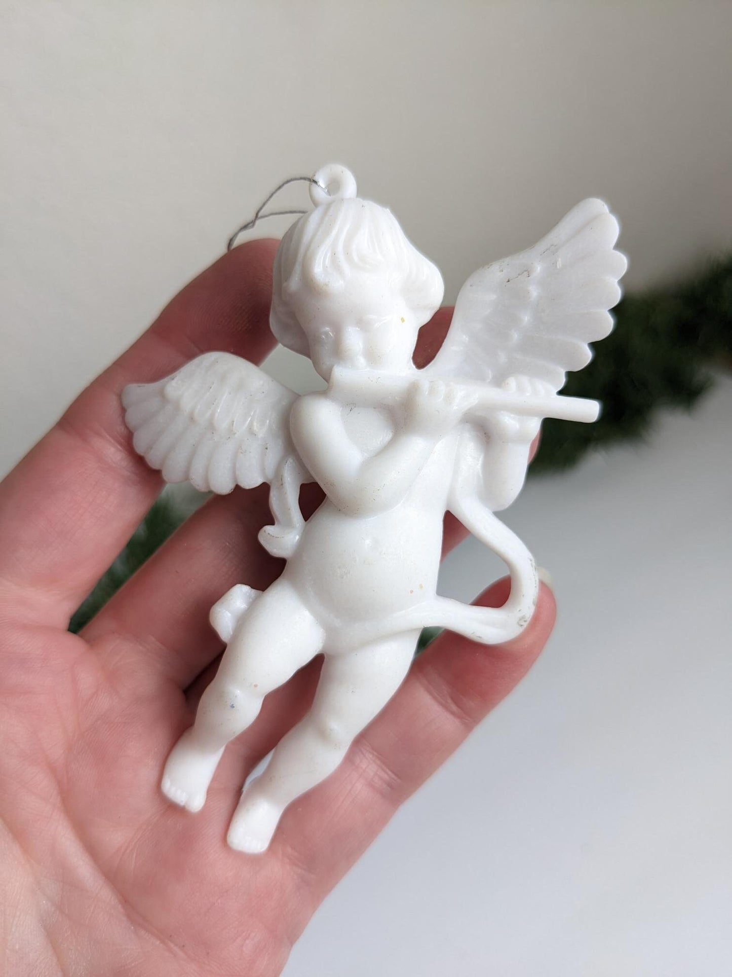 Cherub Vintage Musical Christmas Ornament