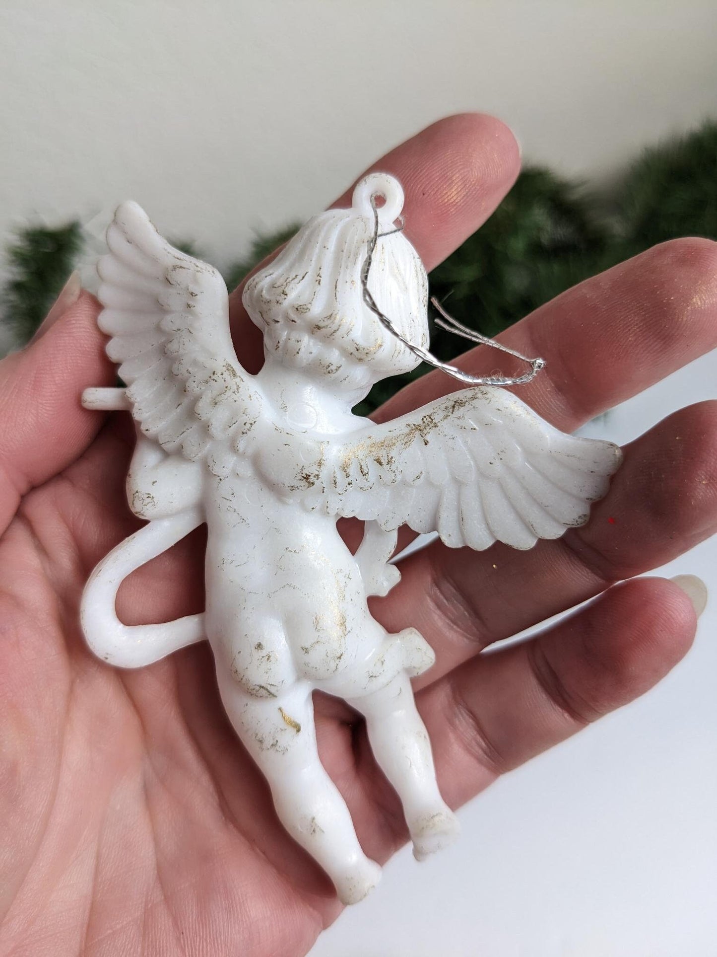 Cherub Vintage Musical Christmas Ornament