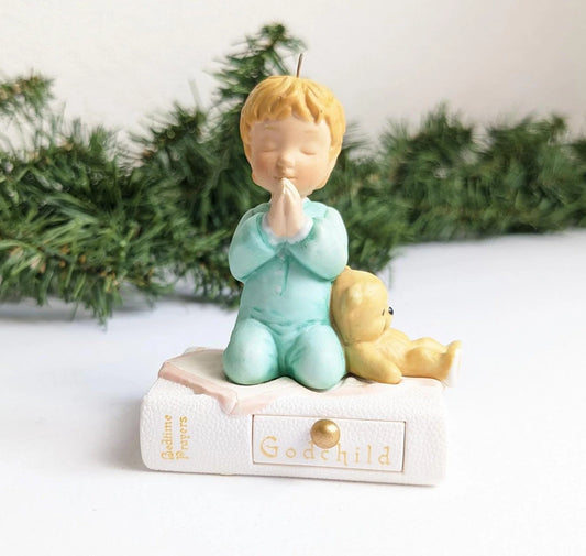 Vintage God Child Christmas Ornament Hallmark 2002