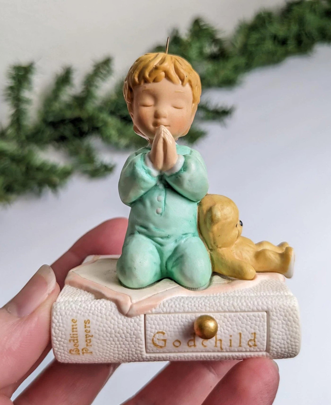 Vintage God Child Christmas Ornament Hallmark 2002