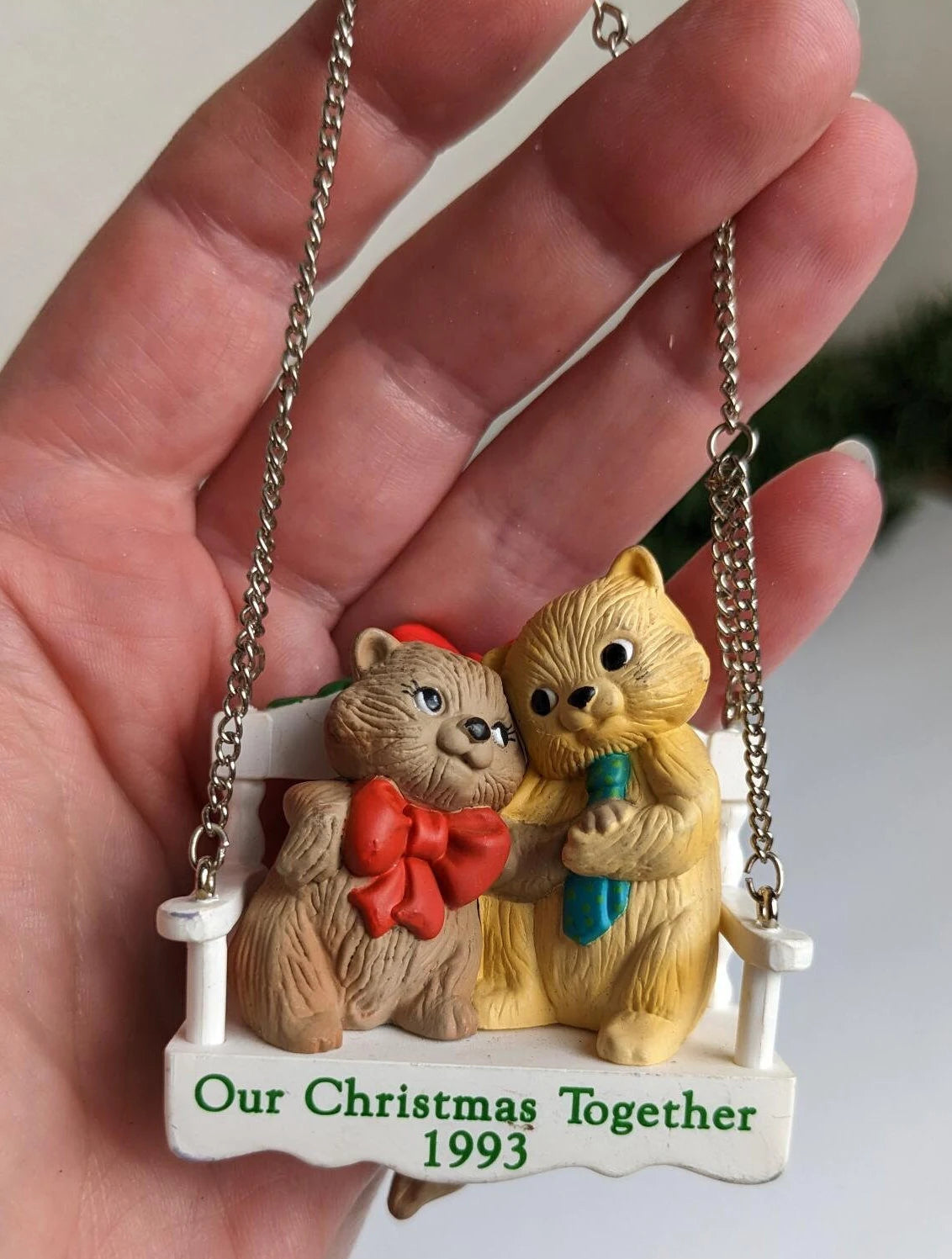 Our First Christmas Together Hallmark 1993 Ornament