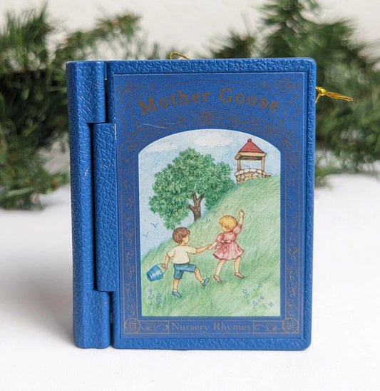 Vintage Hallmark Mother Goose Book Christmas Ornament