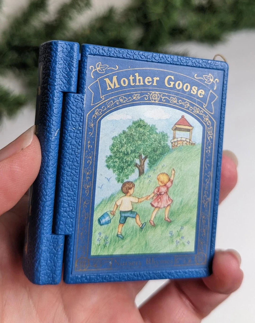 Vintage Hallmark Mother Goose Book Christmas Ornament