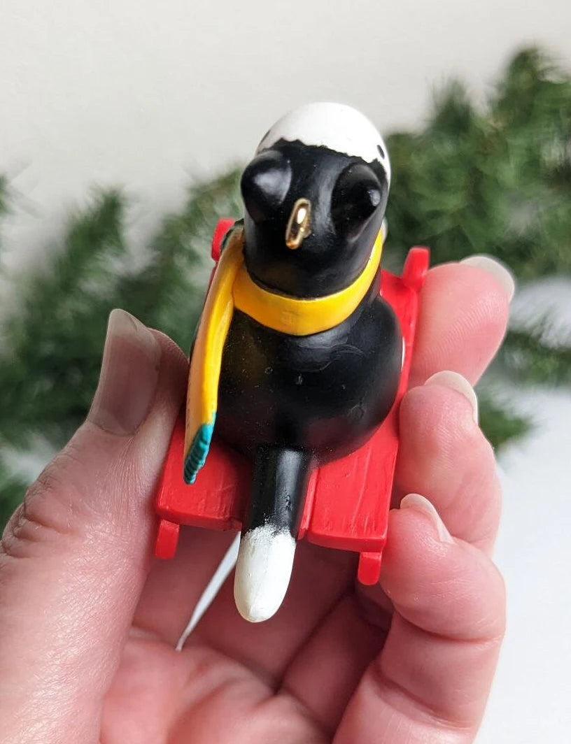 Vintage Granddaughter Cat Christmas Ornament