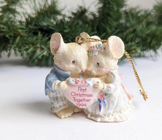 Vintage First Christmas Together 1994 Ornament