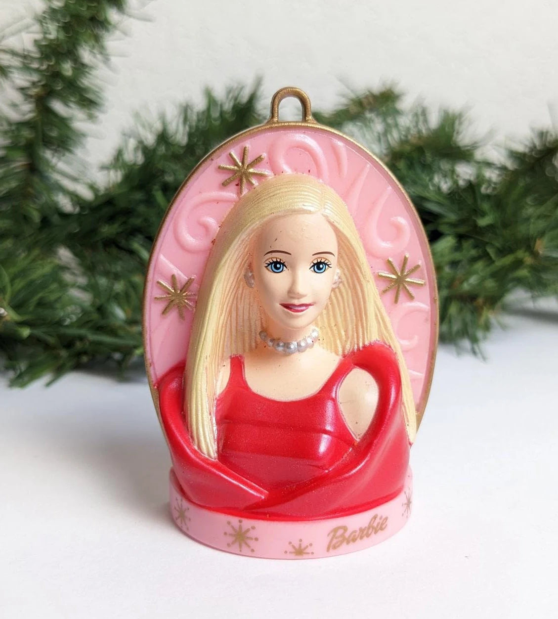 Vintage 2002 Barbie Christmas Ornament