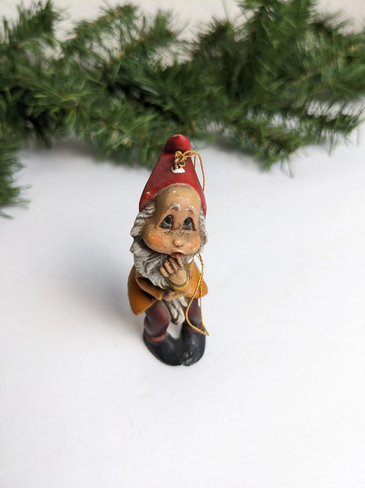 Vintage Elf Christmas Ornaments