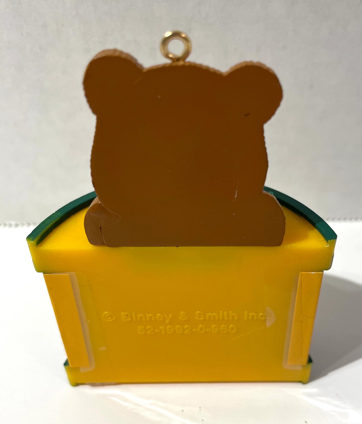 Vintage Hallmark Crayola Teddy Bear 1992 Christmas Ornament