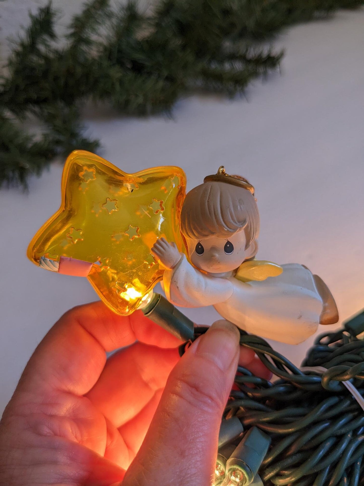 Precious Moments Brighten-Up Christmas Ornament
