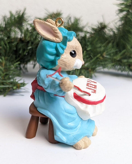 Vintage Stitches of Joy Christmas Ornament