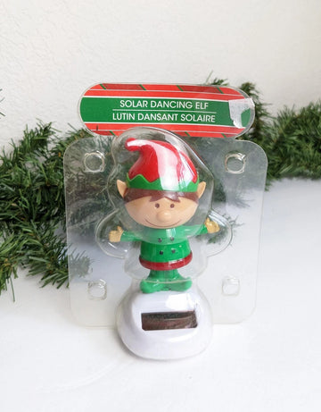 Solar Dancing Christmas Elf