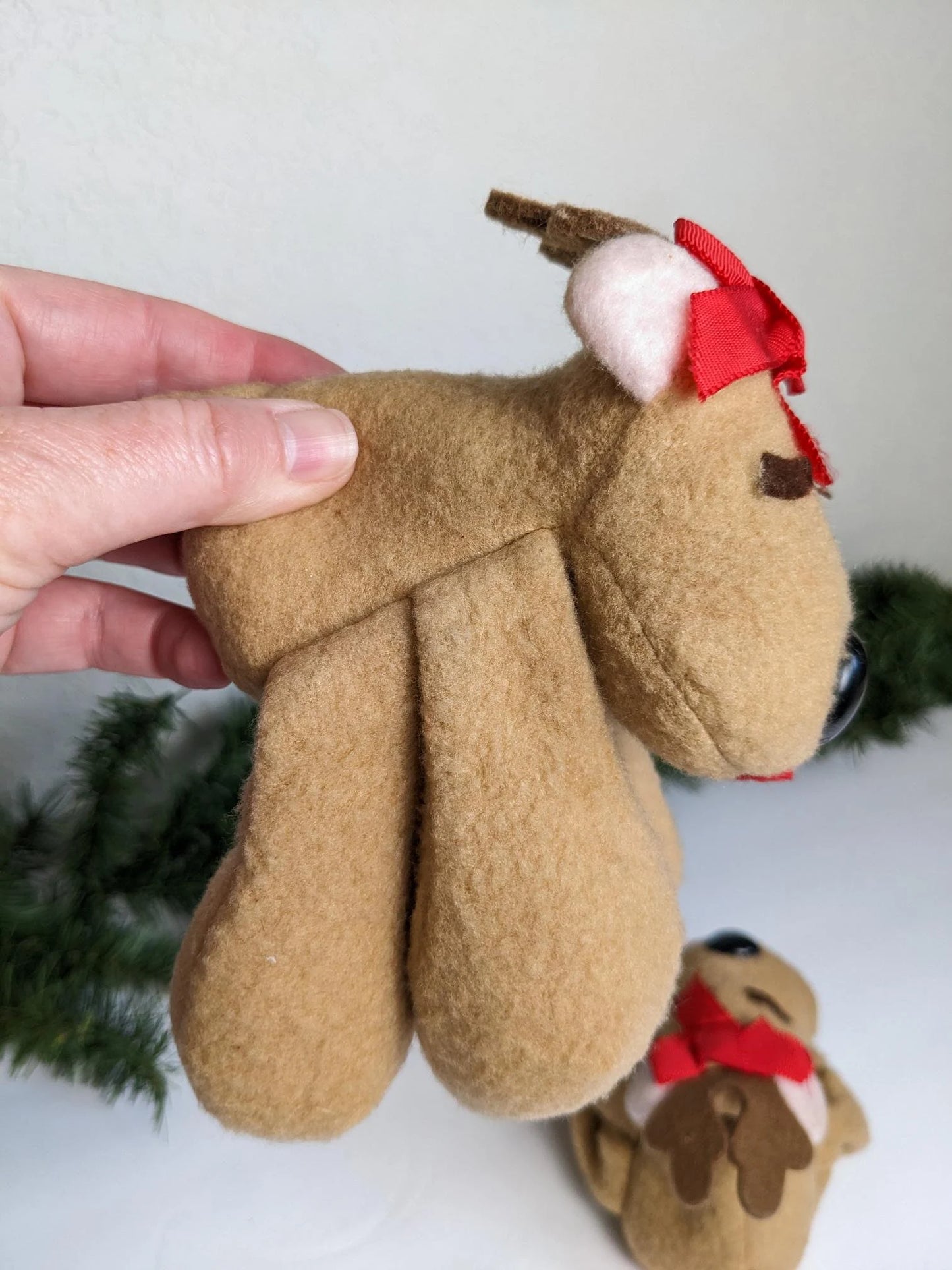 Rhonda Reindeer Plush Stuffed Animal - Vintage 1984