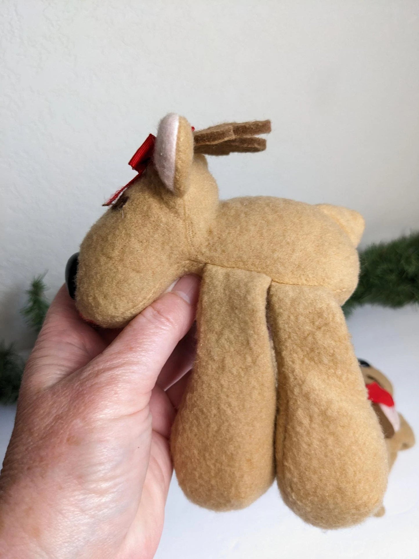 Rhonda Reindeer Plush Stuffed Animal - Vintage 1984
