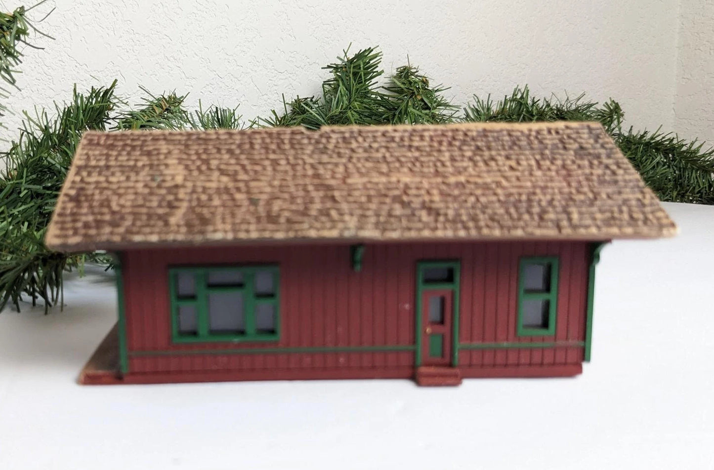 1994 Hays Train Station from The Sarah, Plain and Tall Christmas Scene Collection for decor or to add to your miniature train set