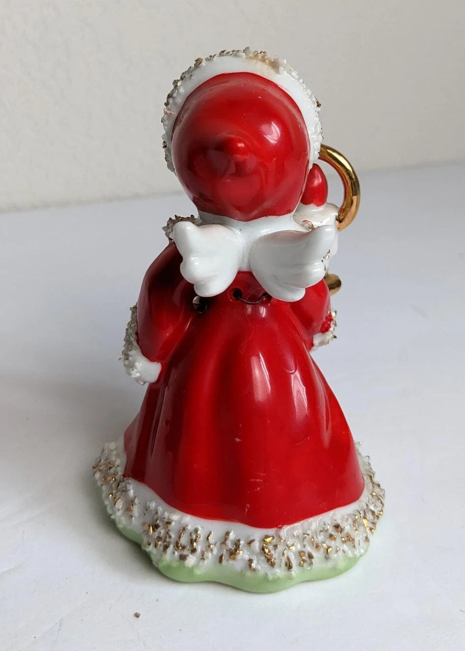 Vintage Lefton Angel Christmas Bell