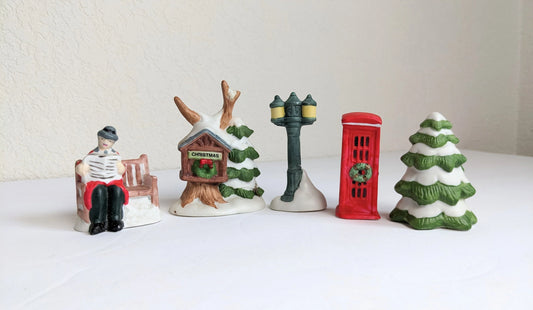 Victorian Village Christmas Outside Accessories