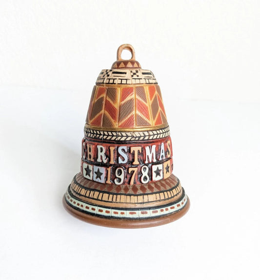 1978 Schneeberg Bell Christmas Hallmark Ornament