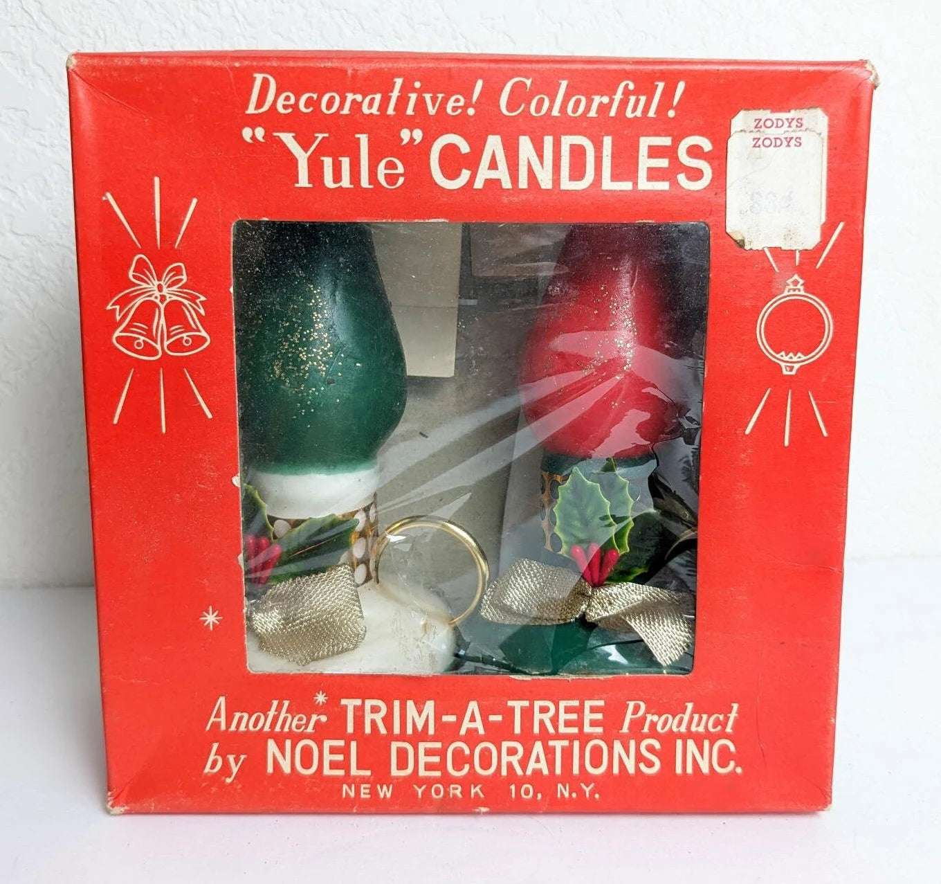 Vintage Lantern Christmas Yule Candles