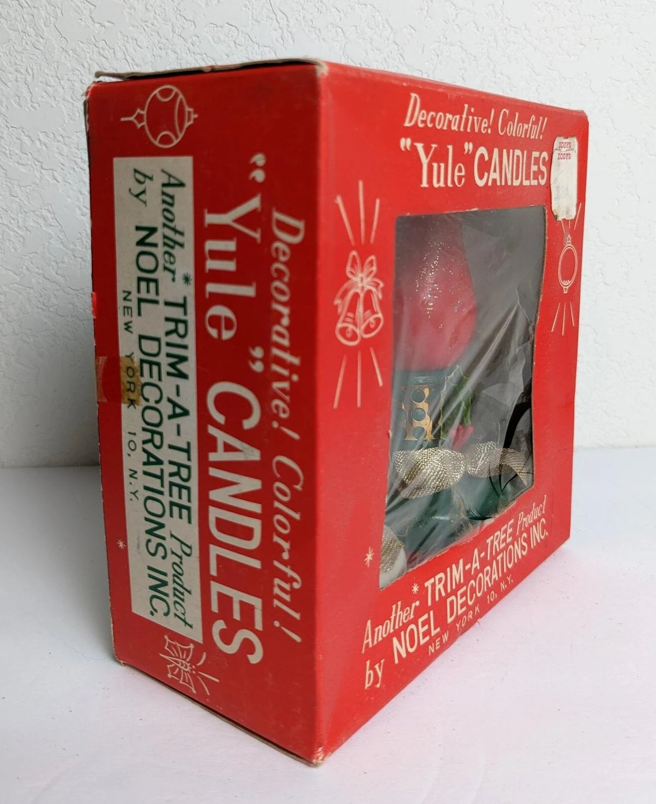 Vintage Lantern Christmas Yule Candles