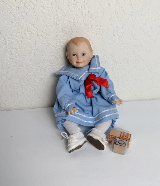 Vintage Yolanda Bello Porcelain Amanda Sailor Doll