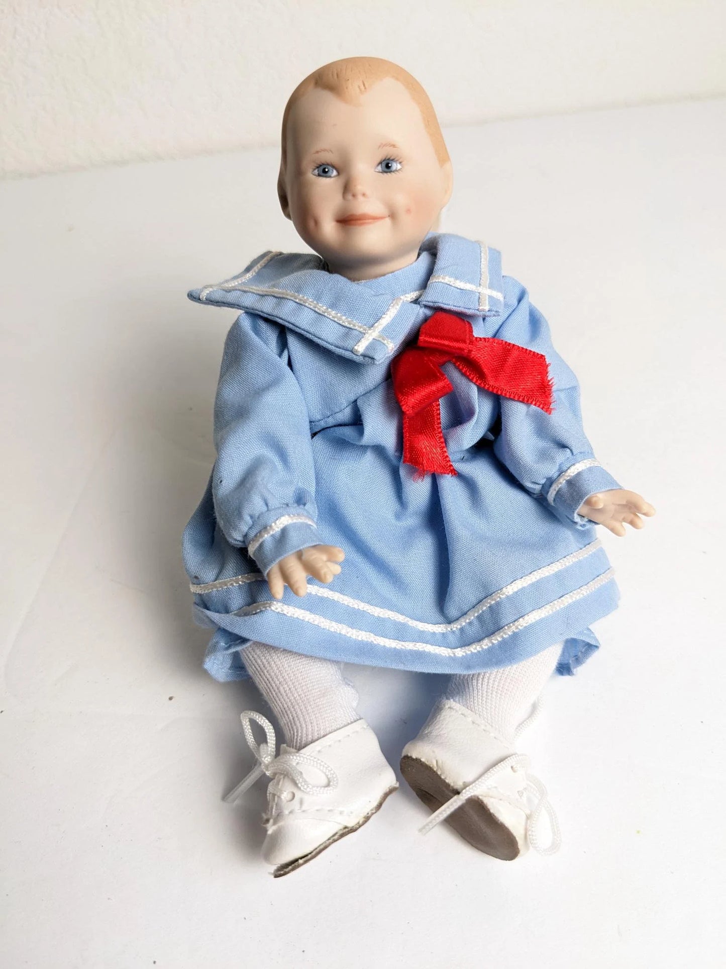 Vintage Yolanda Bello Porcelain Amanda Sailor Doll