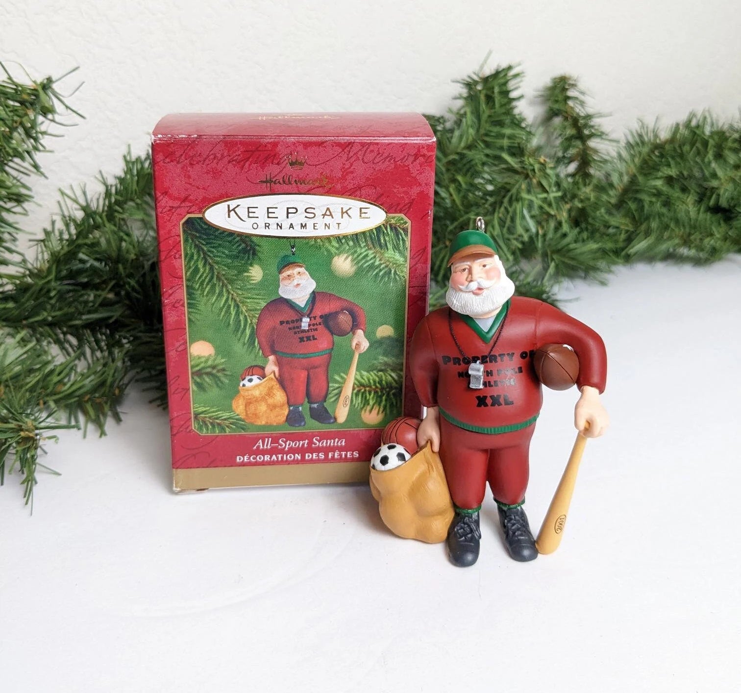 All-Sport Santa - Hallmark Keepsake Ornament 2001