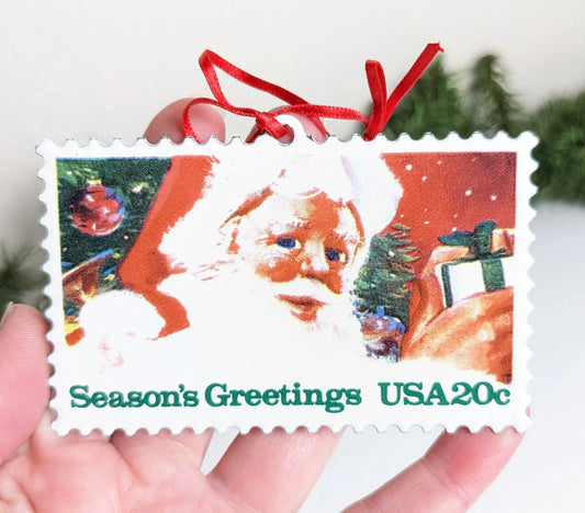 U.S. Christmas Stamps - Hallmark Keepsake Ornament 1993